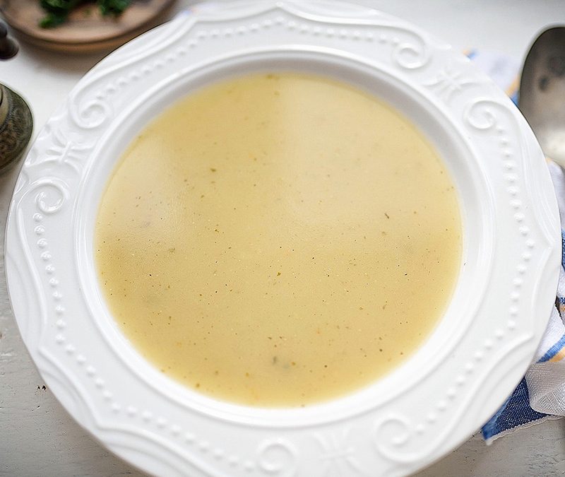 Ziemniaczano Porowa Zupa – Krem